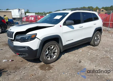 2019 Jeep Cherokee Trailhawk z USA, uszkodzony, nr VIN 1C4PJMBX3KD468040